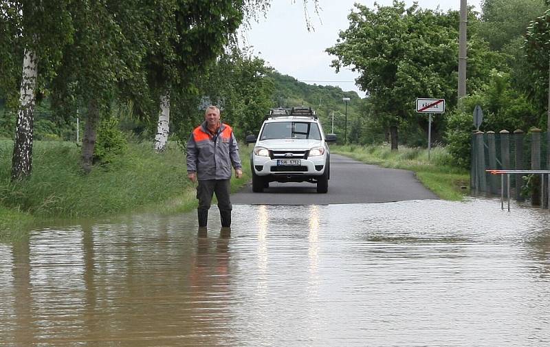 Křešice, úterý 4. června 2013.