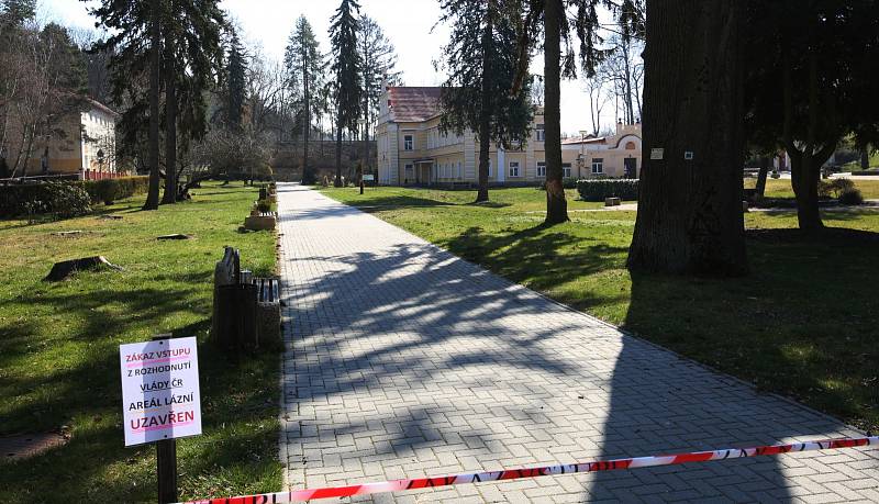 Resort Lázně Mšené osiřel. Poslední pacienti ho opustili v polovině týdne.