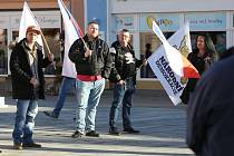 V Litvínově demonstrovali nacionalisté.