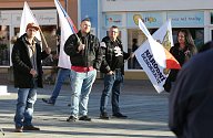 V Litvínově demonstrovali nacionalisté.