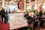 Marcela Dvořáčková z Ústeckého kraje se stala vítězkou soutěže Žena regionu. Ocenění převzala 25. října v Praze.