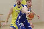 Basketbalisté Slavoje (ve žlutém) postoupili do Final 4.