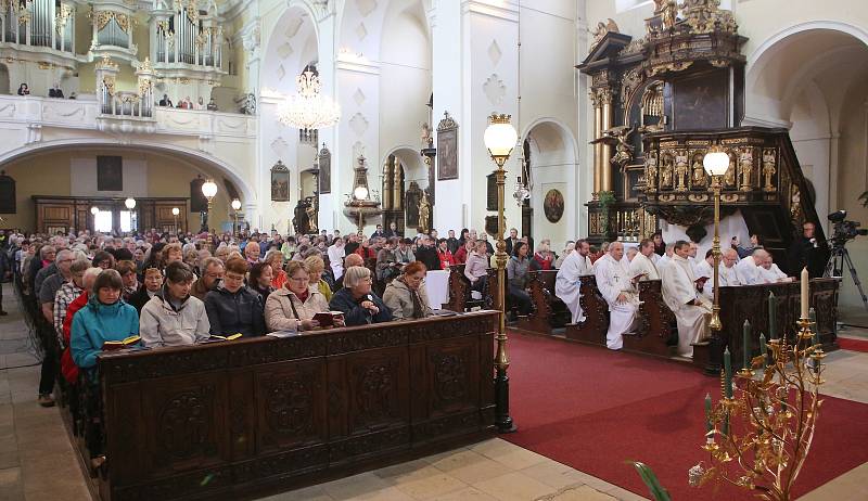 Milostná socha Panny Marie Fatimské zavítala do Litoměřic.