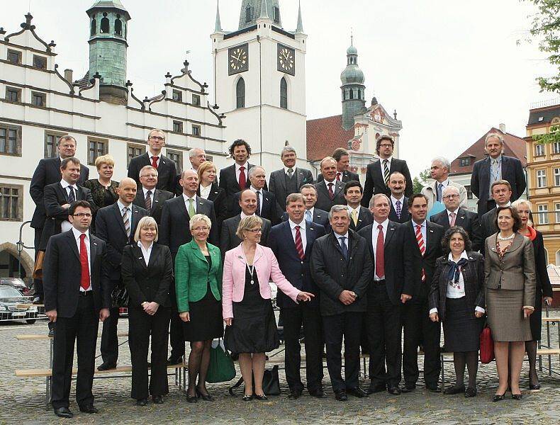 Ministři dopravy EU v Litoměřicích.