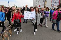 Několik stovek nespokojených občanů dorazilo ve středu 1. května k městské nemocnici. Lidé protestovali proti prodeji nemocnice.