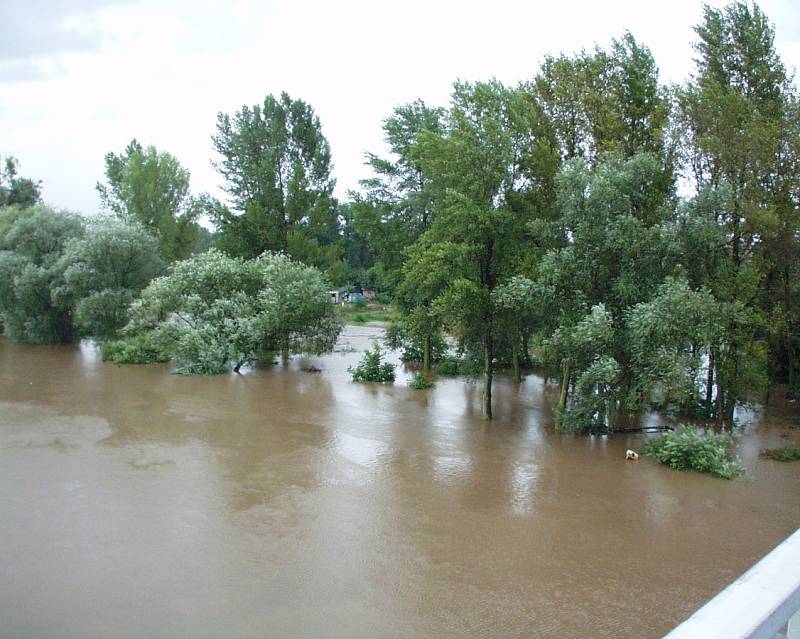 Povodeň v roce 2002 na Litoměřicku.