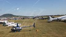 Sobotní program 14. ročníku Memorial Air Show v Roudnici nad Labem.