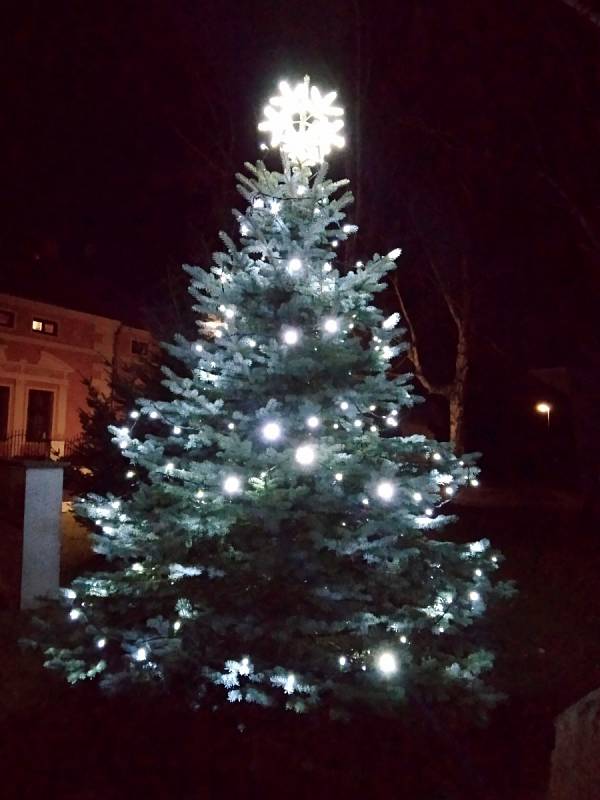 Vánoční strom v Černěvsi