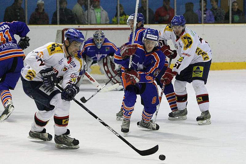 HC Stadion Litoměřice - HC Bobři Valašské Meziříčí - rozhodující zápas kvalifikace o 1. ligu.