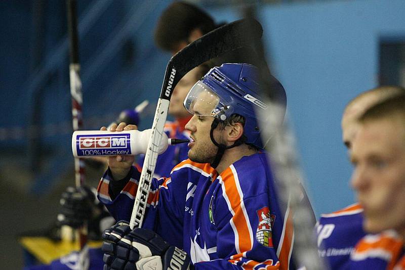 HC Stadion Litoměřice - HC Bobři Valašské Meziříčí - rozhodující zápas kvalifikace o 1. ligu.