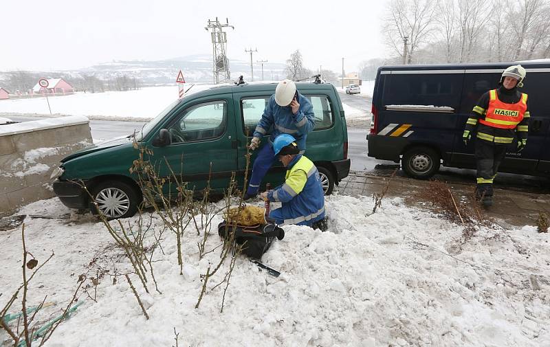 Dopraní nehoda v Křešicích