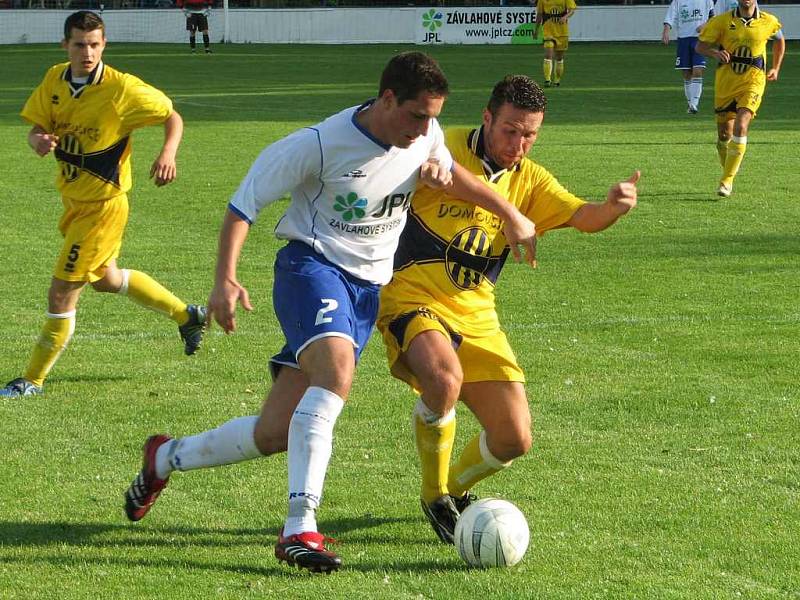 Roudnice s Domoušicemi pouze remizovala 1:1