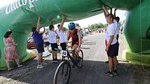 Hazmburk X offroad triatlon se konal v sobotu 6. srpna v obci Klapý.