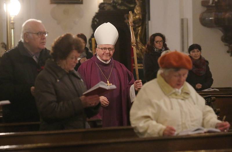 Popeleční středa v Litoměřicích