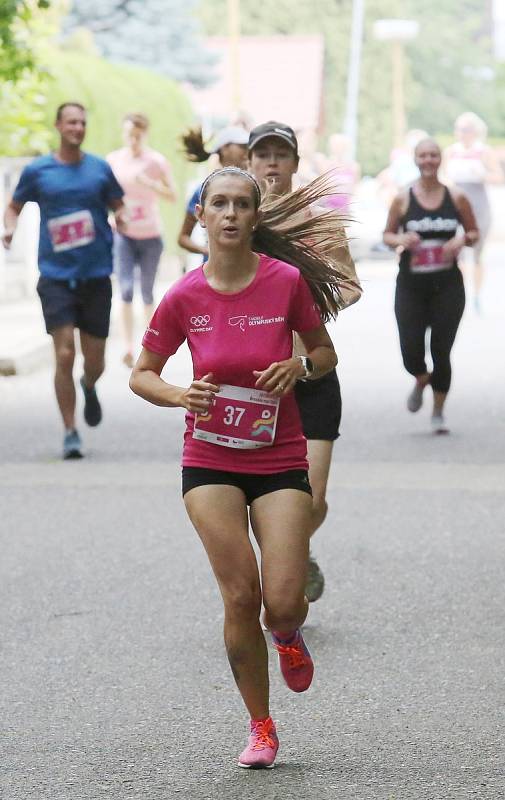 Olympijský běh 2019 v Brozanech.