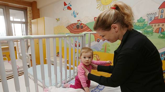Nemocnice v Litoměřicích nabízí pacientům dětského oddělení dva nadstandardně vybavené pokoje.