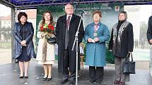 Prezidentský pár na Litoměřicku - Terezín.