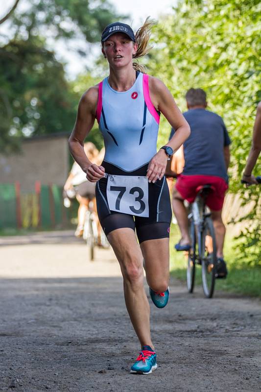 Silniční triatlon v Hostěnicích 2017. 