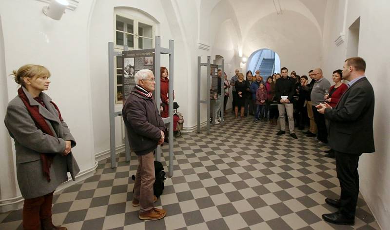 Zahájení výstavy Synagogy v plamenech v Litoměřicích