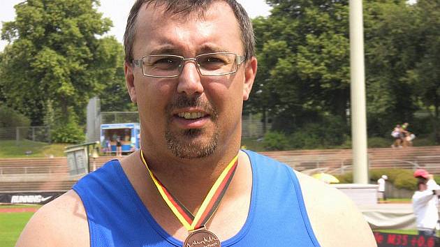 Lovosický atlet Jaroslav Smělý.