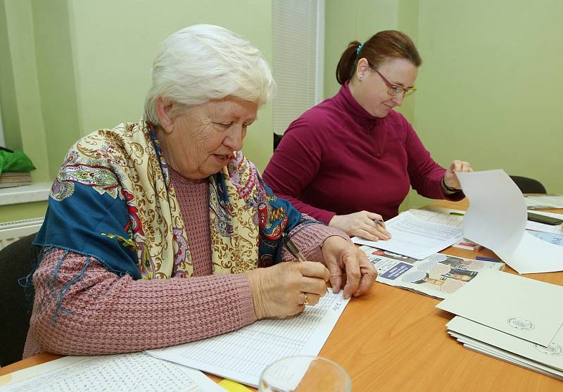 Prezidentské volby v Siřejovicích na Lovosicku. Sobota 13. ledna