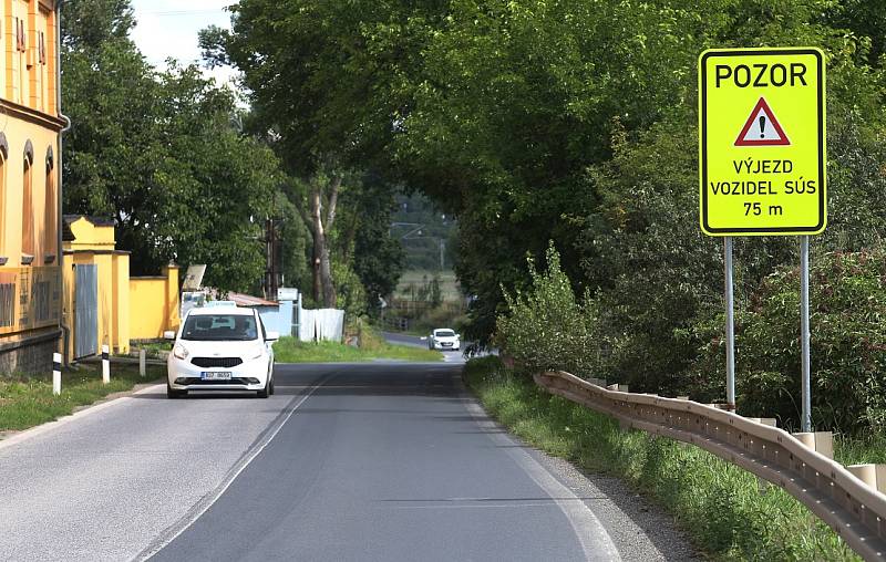 TRAGICKÁ NEHODA u Třeboutic z února letošního roku byla jedním z podnětů pro úpravu dopravního značení v tomto úseku. 