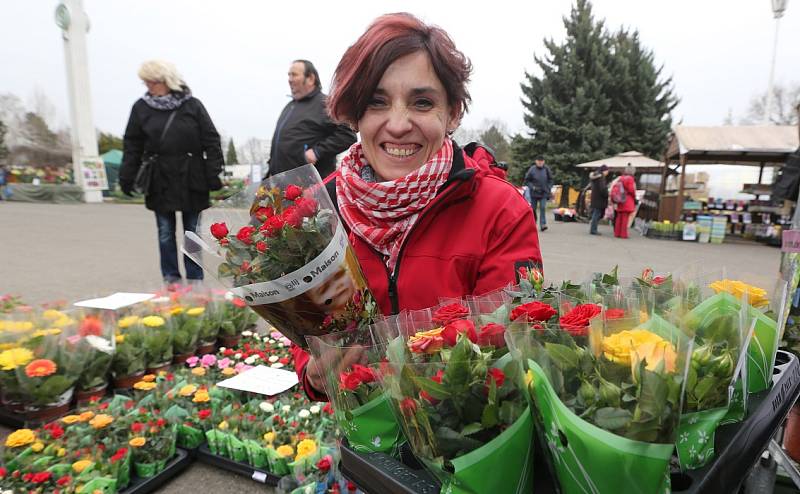 NABÍDKA je na Tržnici Zahrady Čech tradičně bohatá. 