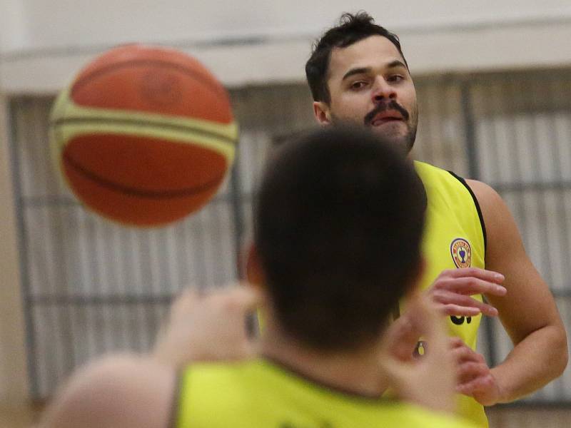 Basketbalový zápas Litoměřice - Košíře