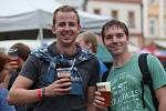 Stovky vyznavačů dobrého piva navštívily v sobotu Pivní slavnosti v Litoměřicích