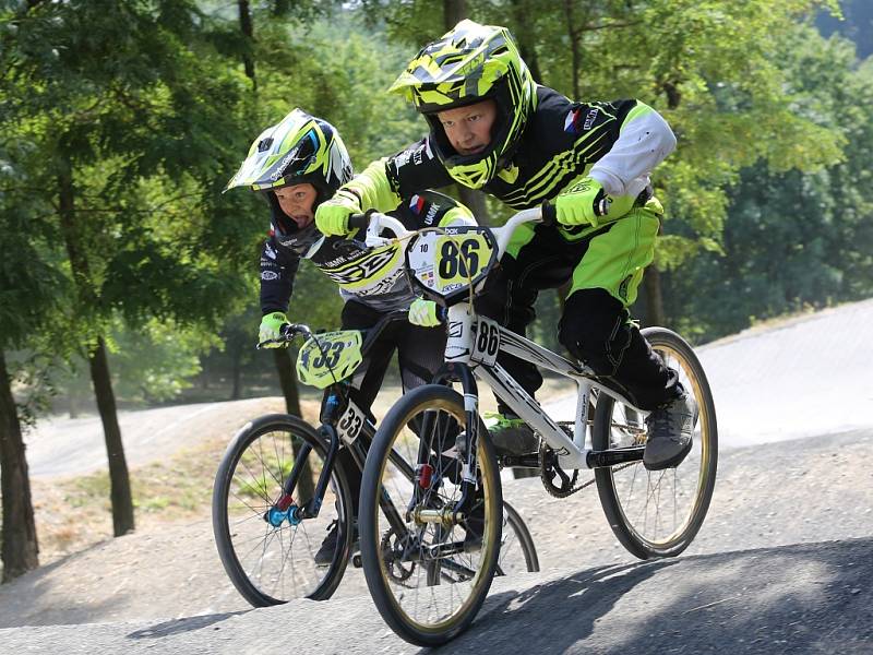 Závody České BMX ligy v bikrosu v Litoměřicích