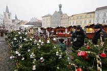 Zahájení vánočních trhů na Mírovém náměstí v Litoměřicích