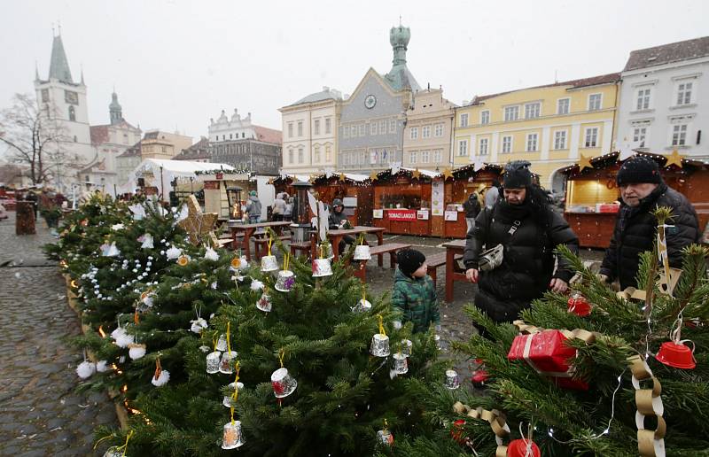 Zahájení vánočních trhů na Mírovém náměstí v Litoměřicích