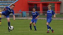 Na roudnickém trávníku porazili fotbalisté FK Teplice U15 americký výběr 7:0. 