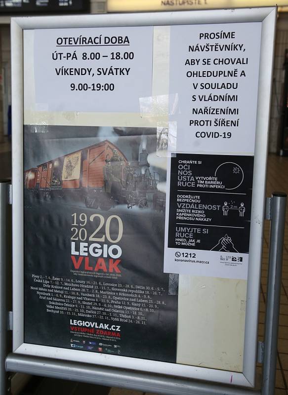 Legiovlak přijel do Lovosic