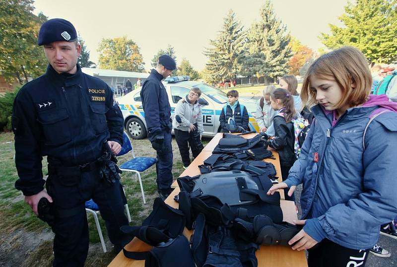 Litoměřická policie připravila pro místní školáky preventivní akci.