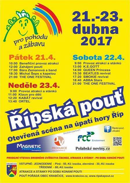 Program Řípské pouti 2017