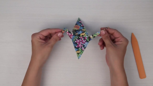 Origami: Složte si vodního jeřába