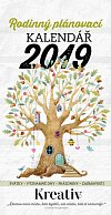 Kreativ rodinný kalendář 2019