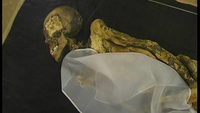 Mumie sibiřské ledové panny