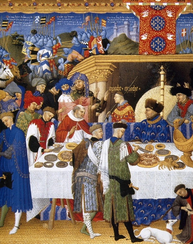 Novoroční hostina vévody z Berry, 15. století