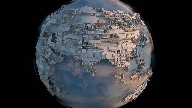 Vizualizace naší přelidněné planety v blízké budoucnosti, ilustrační foto
