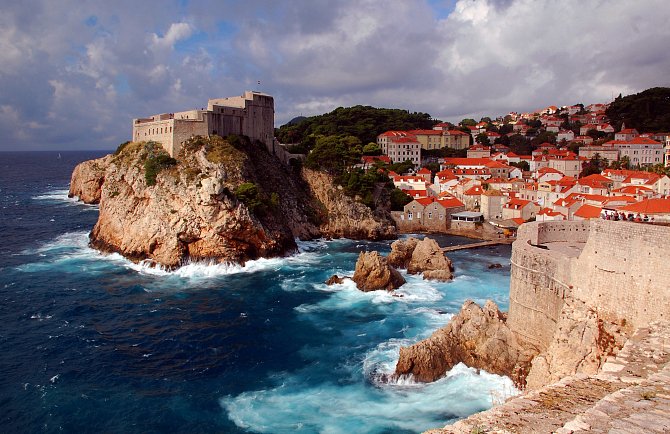 Malebný Dubrovník patří k nejnavštěvovanějším městům v Chorvatsku.