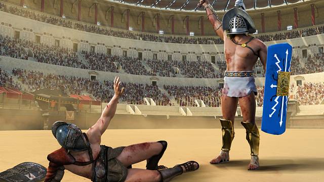 Římští gladiátoři, zejména ti slavní a úspěšní byli milováni masami