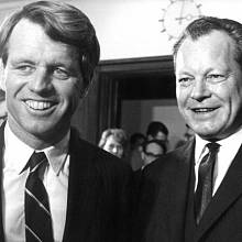 Robert F. Kennedy s Willym Brandtem.