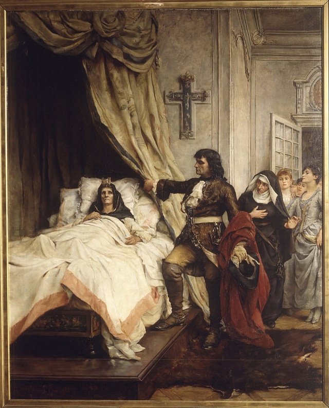 Petr Veliký na návštěvě u Madame de Maintenon