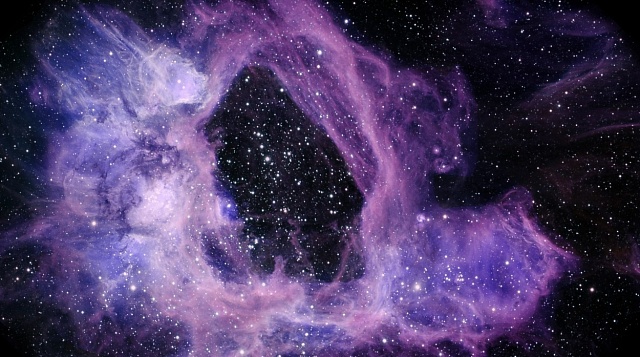 Bubliny vznikají smetením prachu a plynů po výbuchu supernovy.