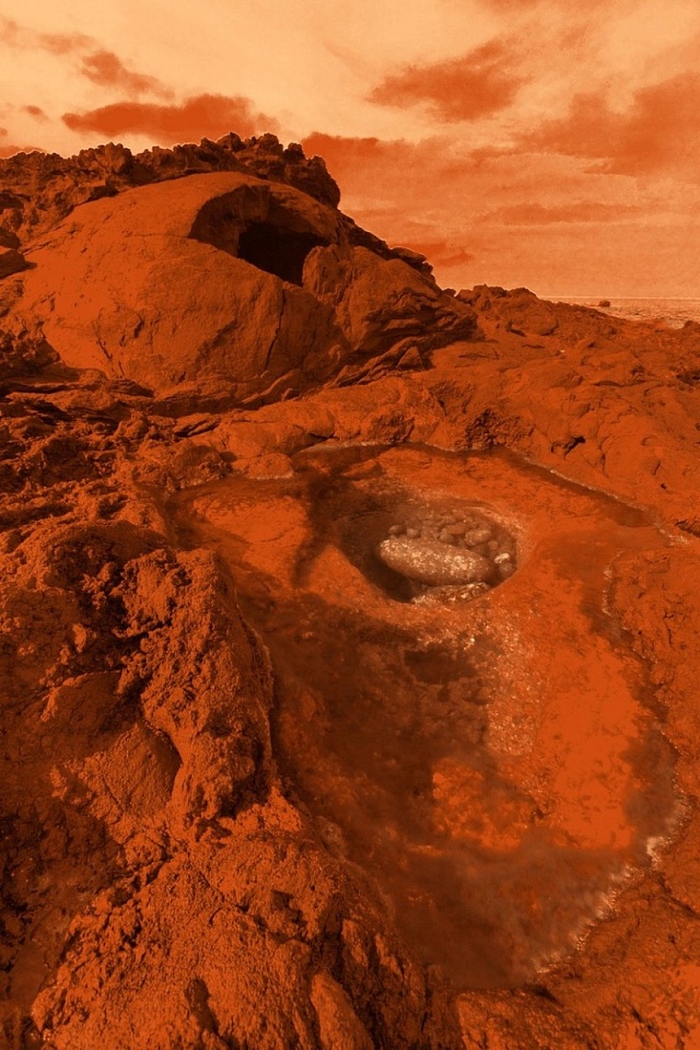 Lávové tunely na Marsu jsou obrovské.