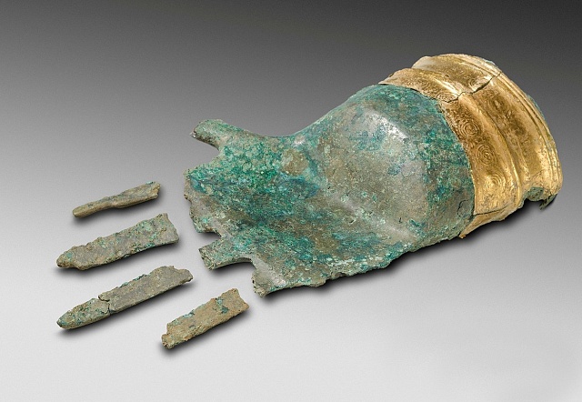 Bronzová ruka nalezená u Bielského jezera
