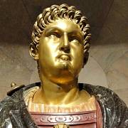 Bronzová socha císaře Nerona, Itálie, 16. století