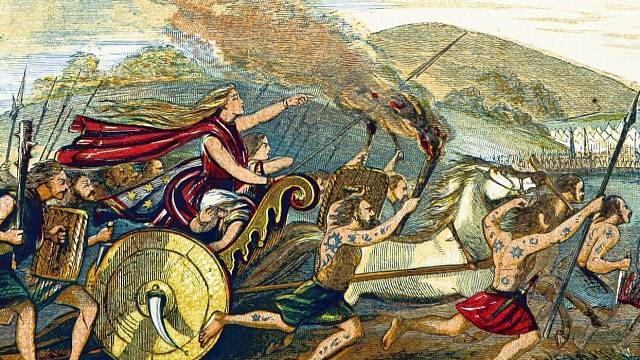 Boudicca bojuje proti Římanům
